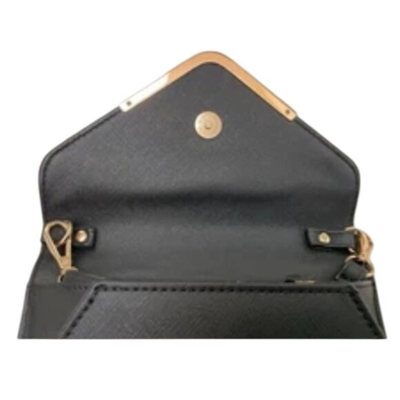Pandora Black Convertible Crossbody, Wristlet, or Clutch Purse New - Picture 10 of 13